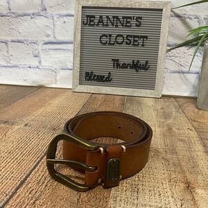 Fossil leather belt Size M
